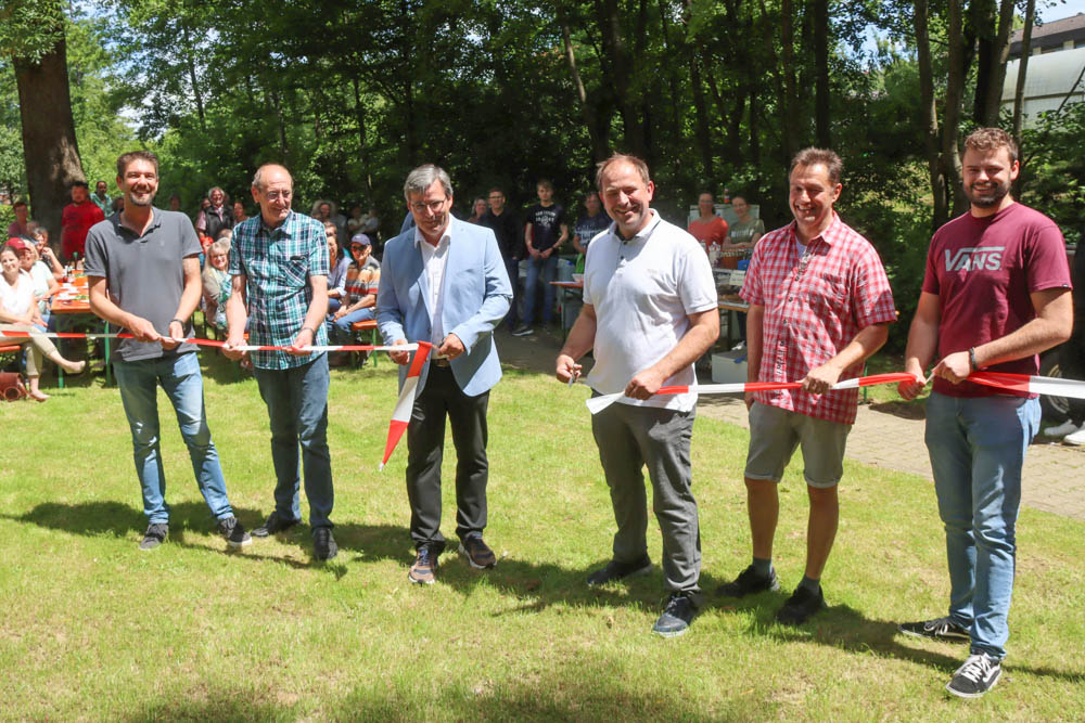 Eröffnung Neugestaltung Schwanzwiesensteg