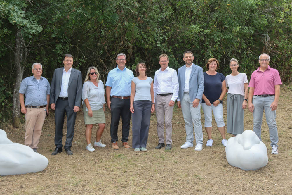 Einweihung der "Chillenden Enten" an der Kirnau